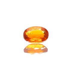 オレンジカイヤナイト(宝石名カイヤナイト) ネパール産 0.63ct 識別済[210310586]6.1×4mm前後