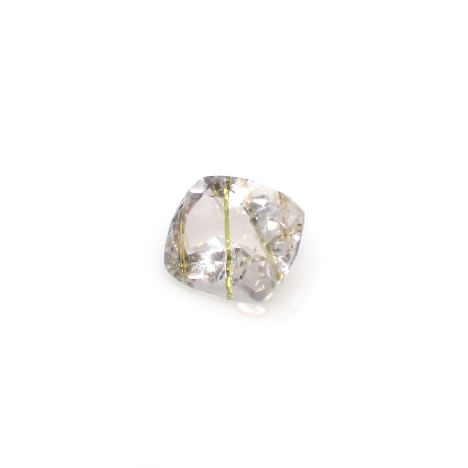 エピドートインクォーツ ブラジル産 3.64ct[240427292]10.5x9mm前後