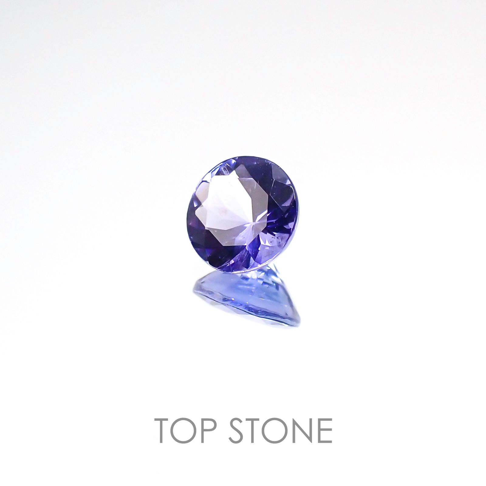 タンザナイト(ゾイサイト) タンザニア産 ルース 0.46ct[20117198]5×5mm前後