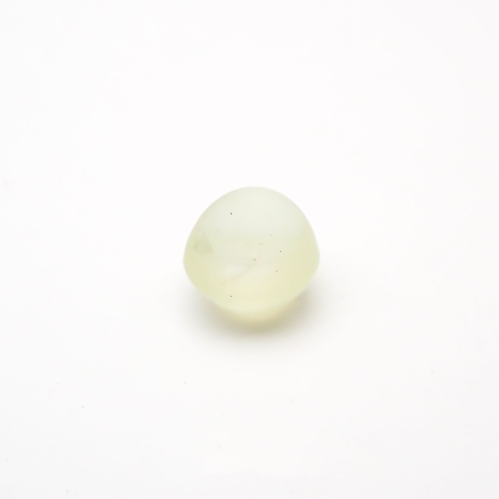 クリソベリルキャッツアイ(宝石名クリソベリル・キャッツアイ) スリランカ産 0.66ct 識別済[210711496]4.3×4.3mm前後