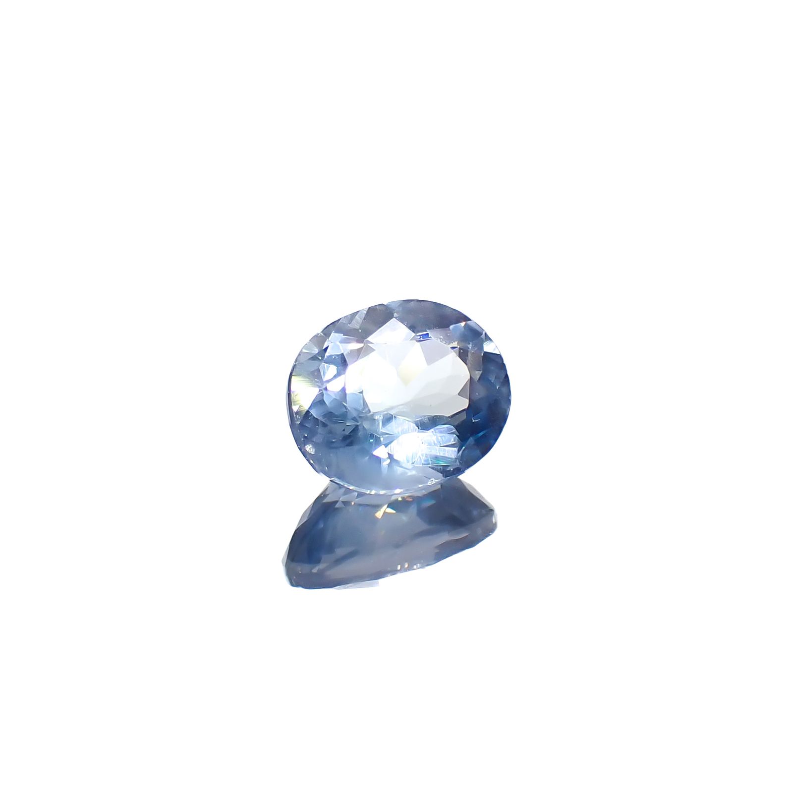 アパタイト フルオレッセンス ジンバブエ産 1.40ct[240929094]7.6x6.2mm前後