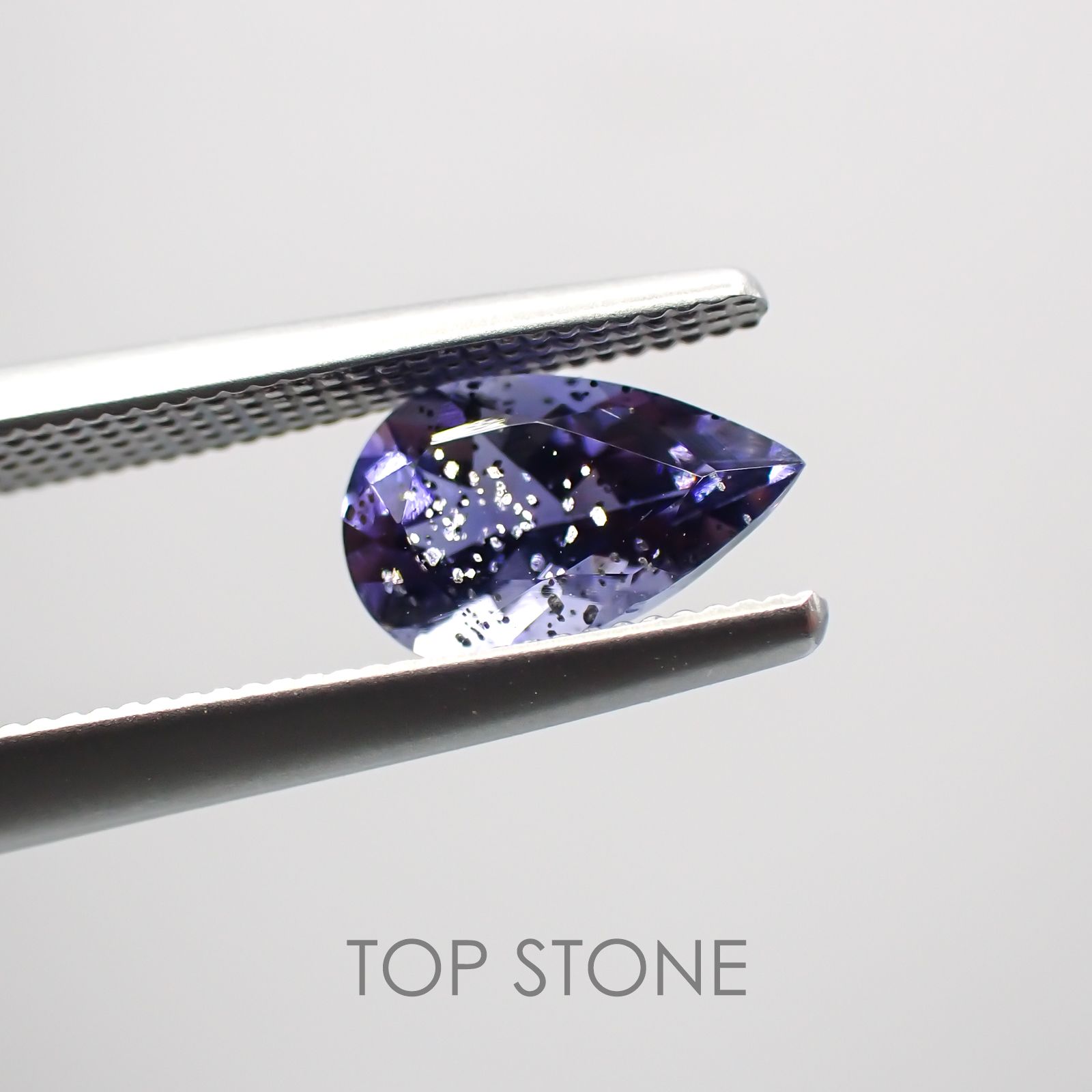 アイオライトサンストーン ブラジル・インド産 ルース 0.7ct[210310440]8×5mm前後
