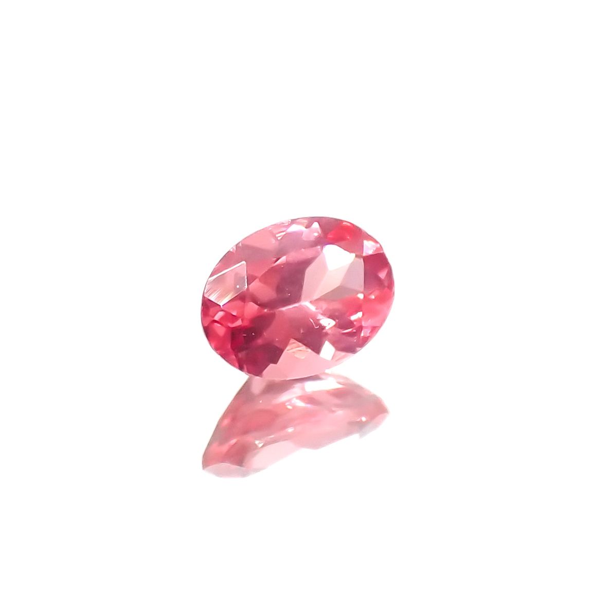ピンクスピネル パパラチャカラー タンザニア産 0.16ct[230421854]4x2.9mm前後