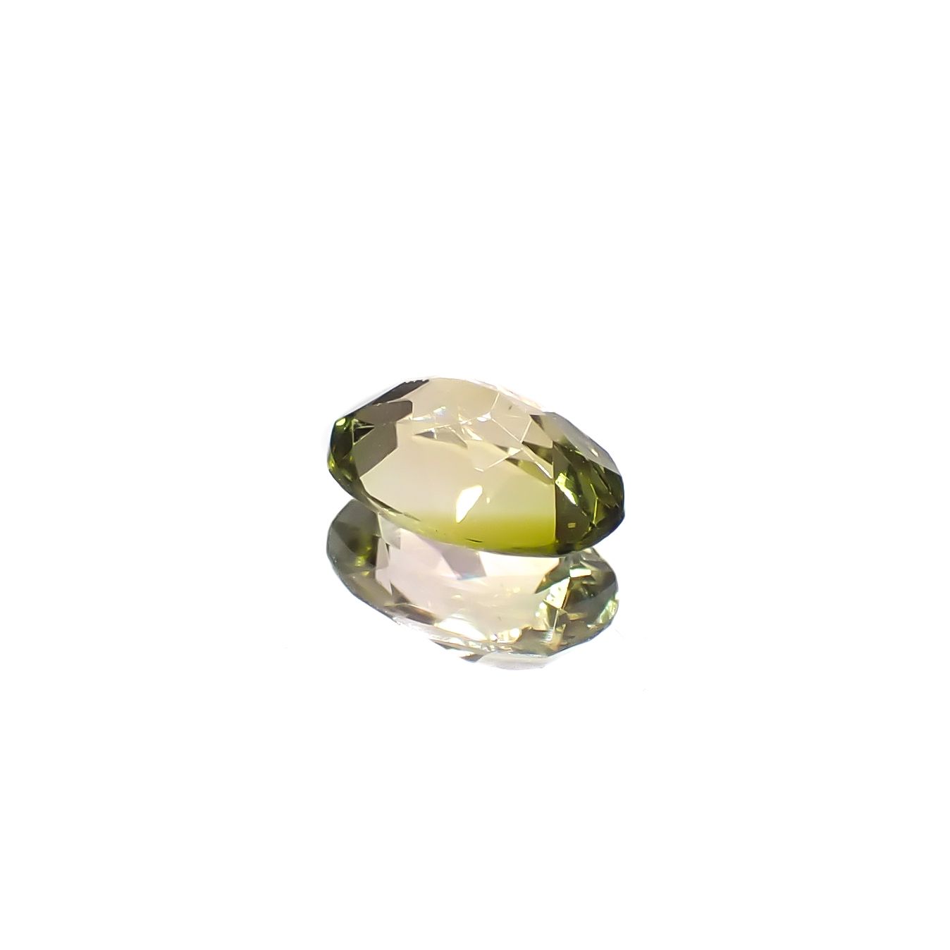 イエロートルマリン ブラジル産 0.46ct[240929023]6.2x4.4mm前後
