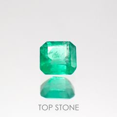エメラルド(宝石名エメラルド) コロンビア産 0.13ct 識別済[201912834]3.1×3mm前後