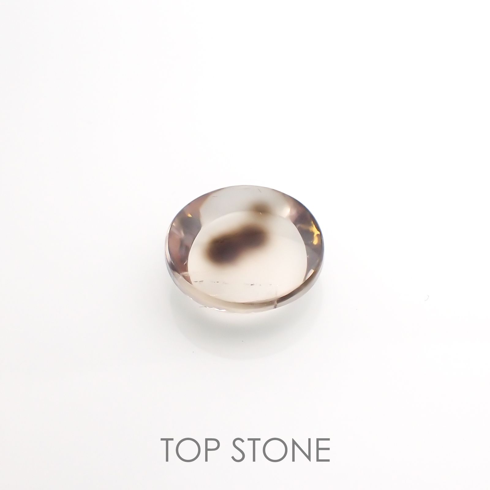 ダルメシアンクォーツ ブラジル産 6.15ct[220115107]12.8x12.8mm前後