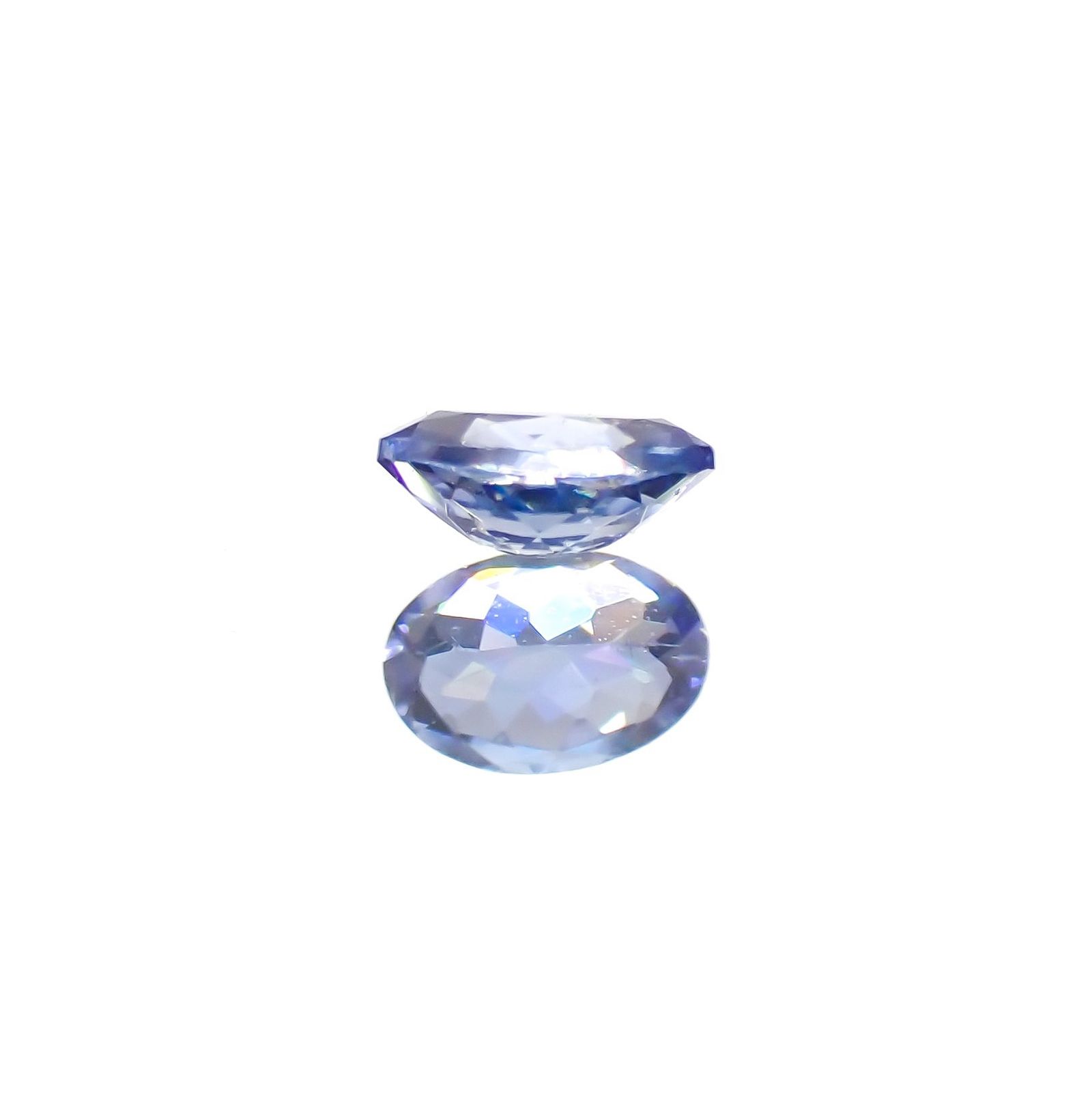 ベニトアイト(宝石名ベニトアイト)アメリカ・カリフォルニア州産 識別済 0.092ct / 3.3x2.3mm前後 [260523204]