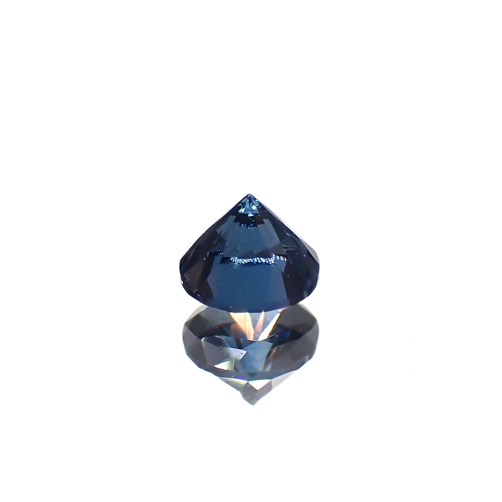 コバルトブルースピネル(宝石名ブルー・スピネル)タンザニア産 0.296ct ソ付(日独)[240928995]3.83x3.86mm前後