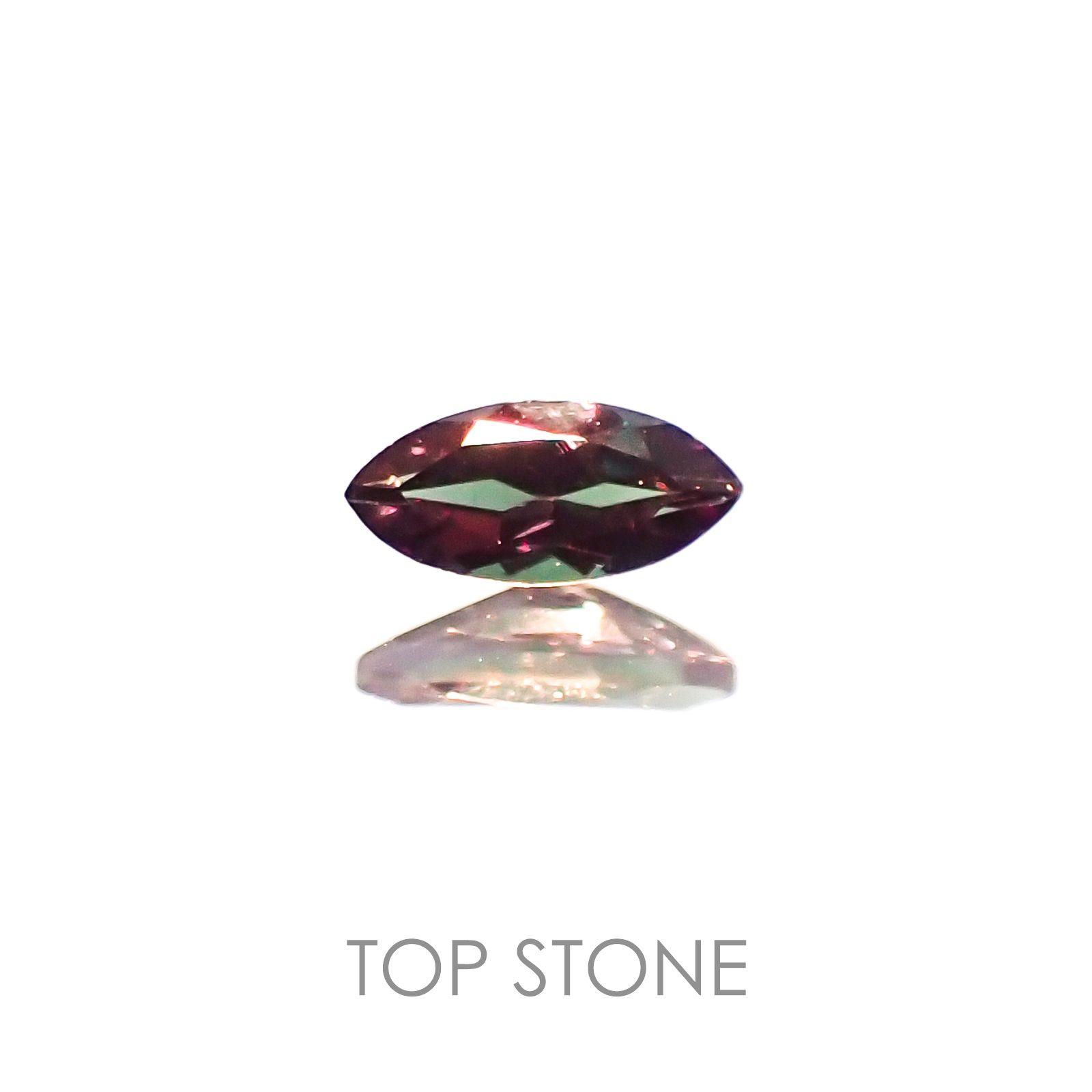 カラーチェンジガーネット(アレキタイプ)(宝石名ガーネット/カラーチェンジタイプ) マダガスカル・ベキリー産 0.15ct 識別済[20106598]5×2.4mm前後