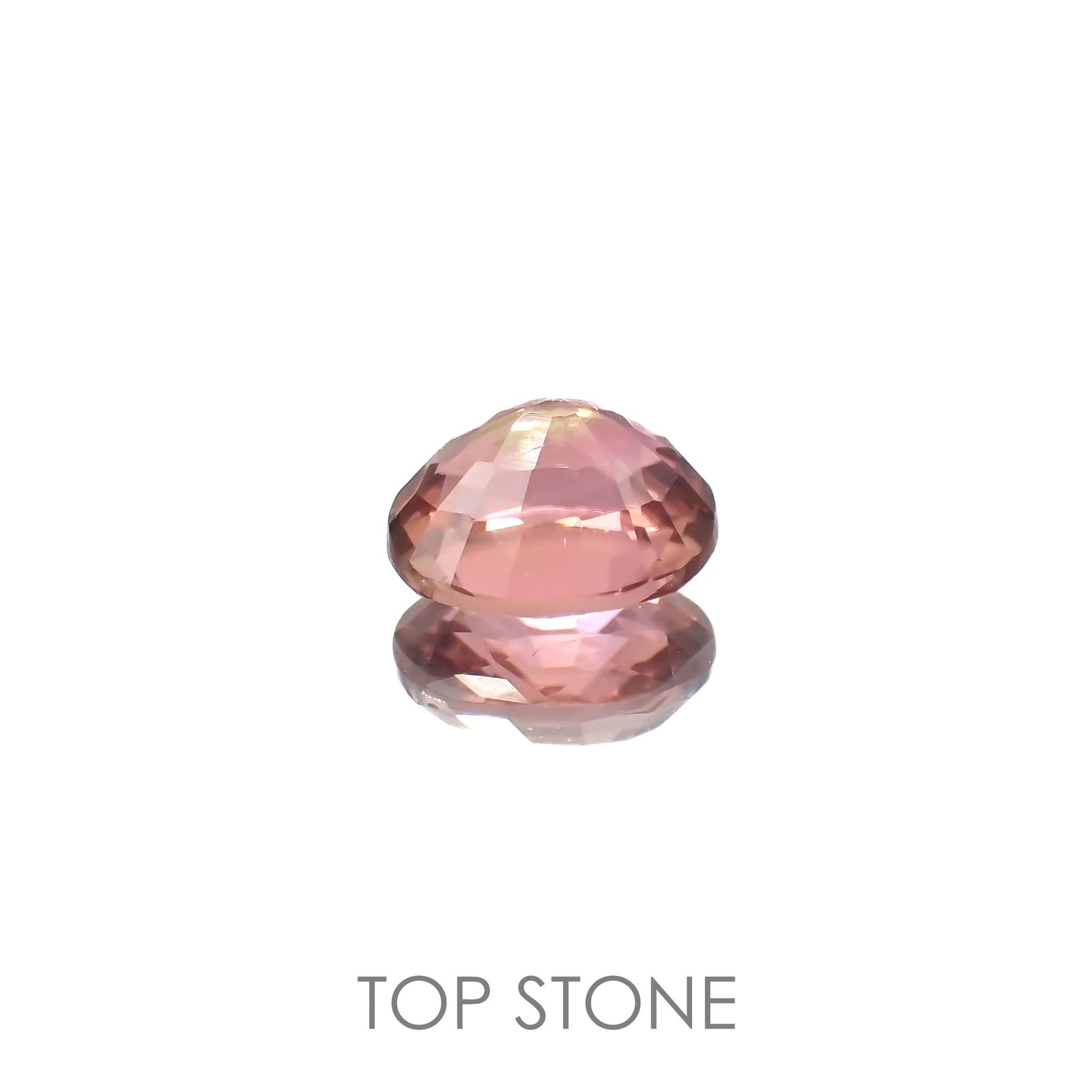 ローズピンクトルマリン(宝石名ピンク・トルマリン)ブラジル/アフリカ産 0.91ct 識別済[221018337]6.7x5.6mm前後