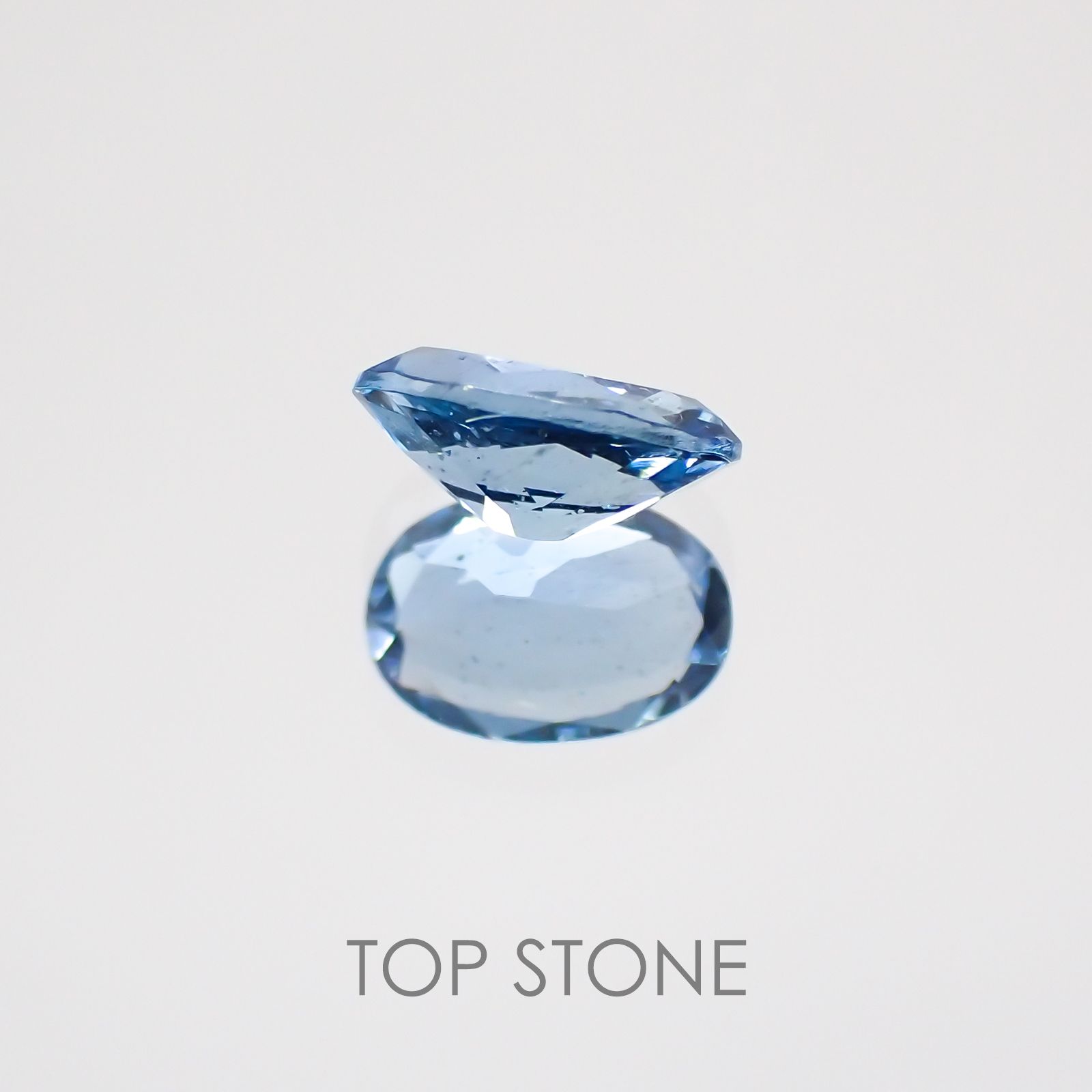 サンタマリア アクアマリン ブラジル産 ルース 0.36ct[21019123]6×4mm前後