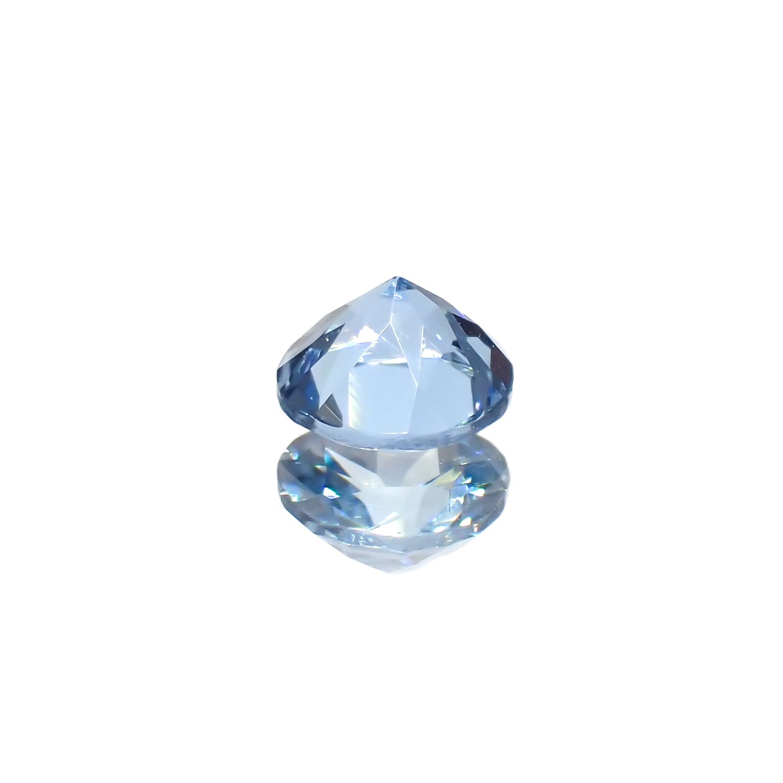 サンタマリアアクアマリン ブラジル産 0.33ct[230320969]4.5x4.4mm前後