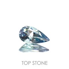 ブルーグリーンコーネルピン(宝石名コーネルピン)タンザニア産 0.20ct 識別済[221219244]5.3x2.9mm前後