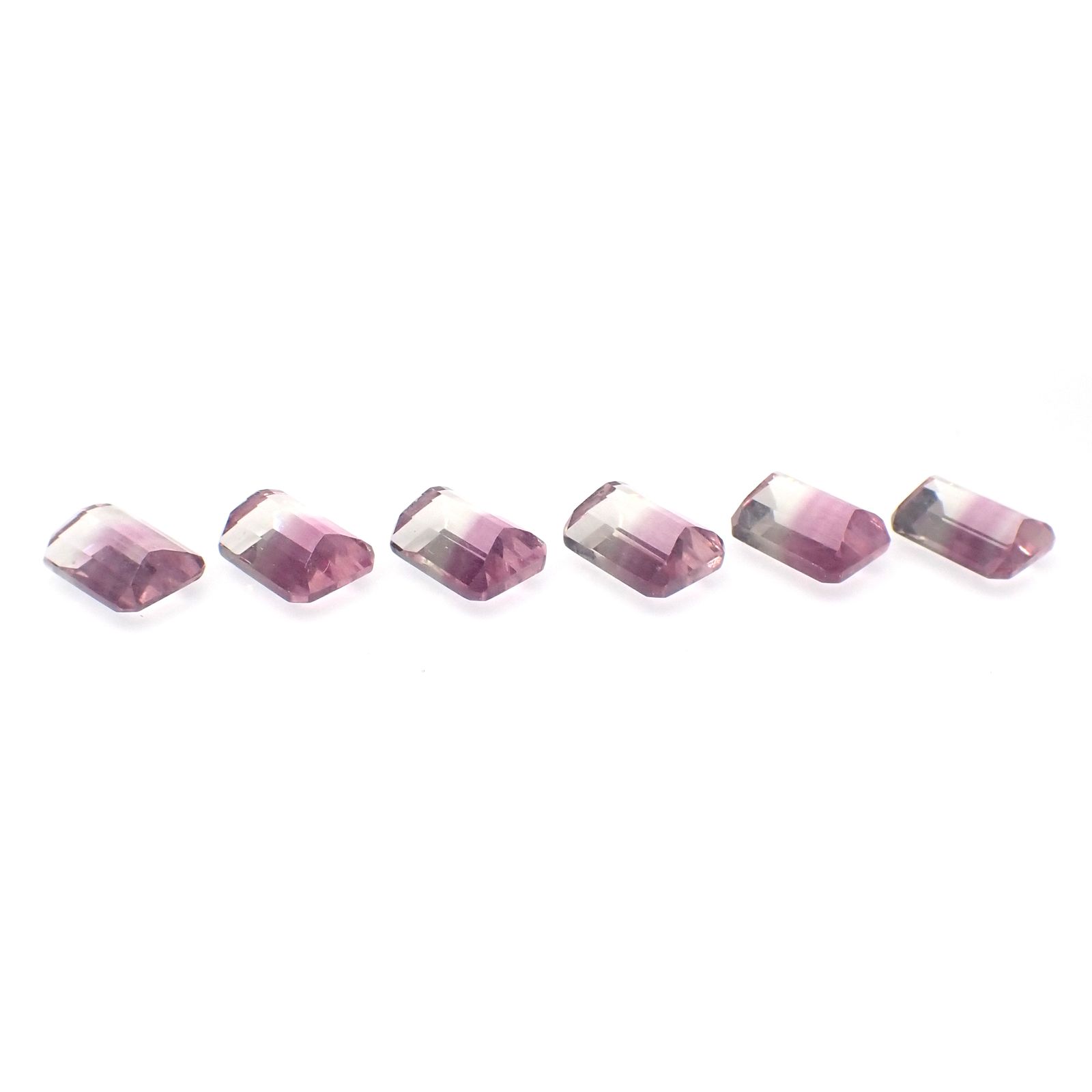 ◆ランダムセレクト-Limited edition-◆<先着10個>バイカラーフローライト 中国産 約1.57-2.10ct[230723016]8x6mm前後