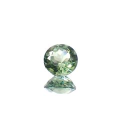 グリーンアパタイト マダガスカル産 0.76ct [241129485]5.6x5.6mm前後