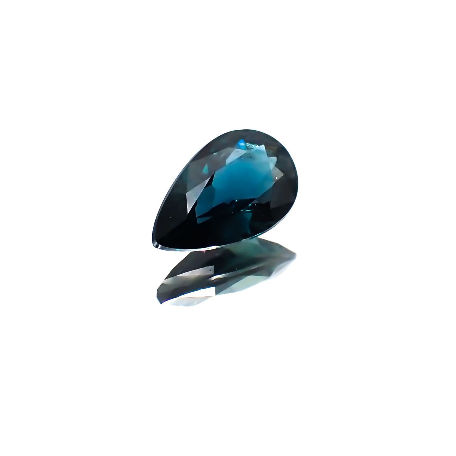 サファイア(宝石名サファイア)ケニア産 0.53ct 識別済[231124237]6.8x4.1mm前後