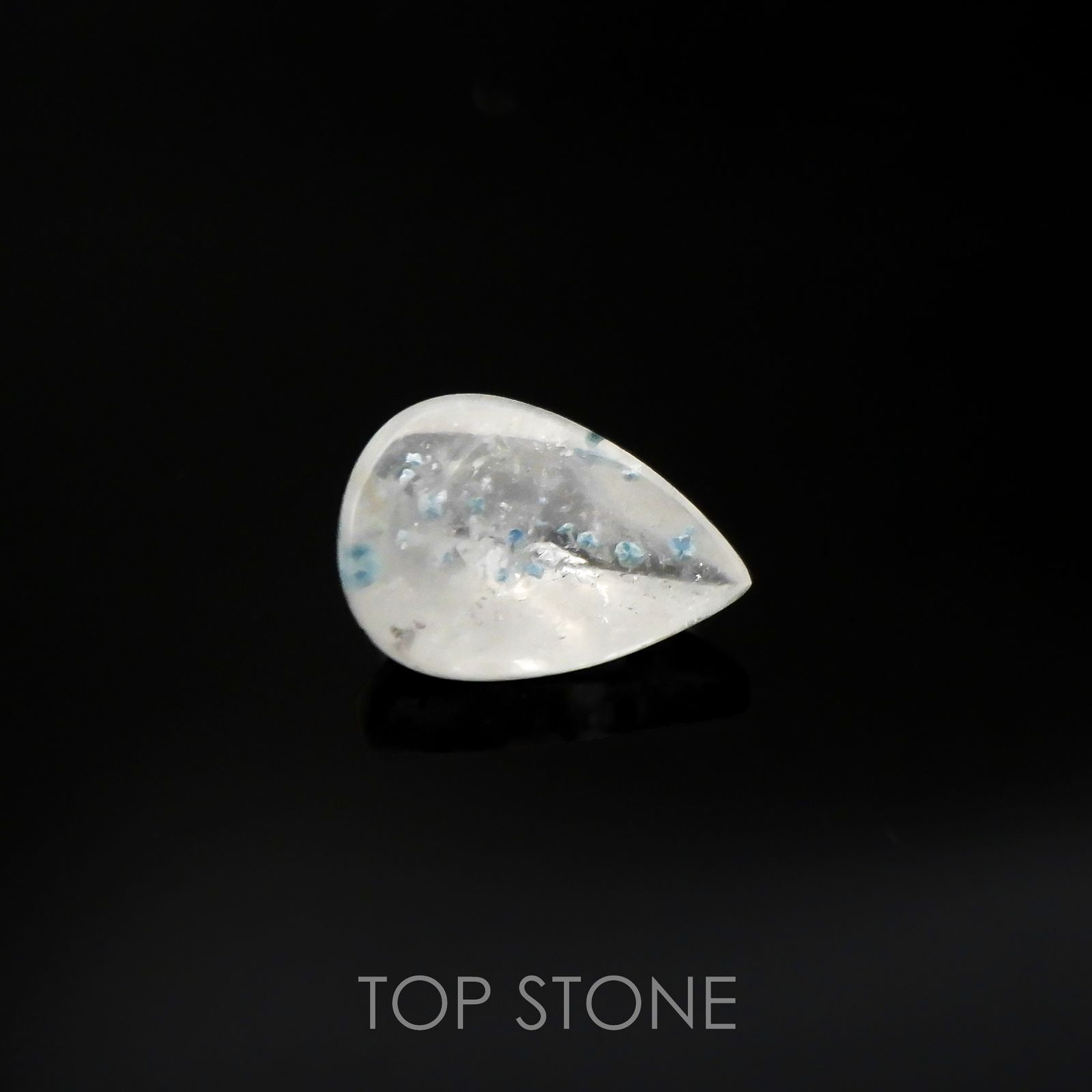 パライバクォーツ ブラジル産 1.66ct[220616620]10.1x6.9mm前後