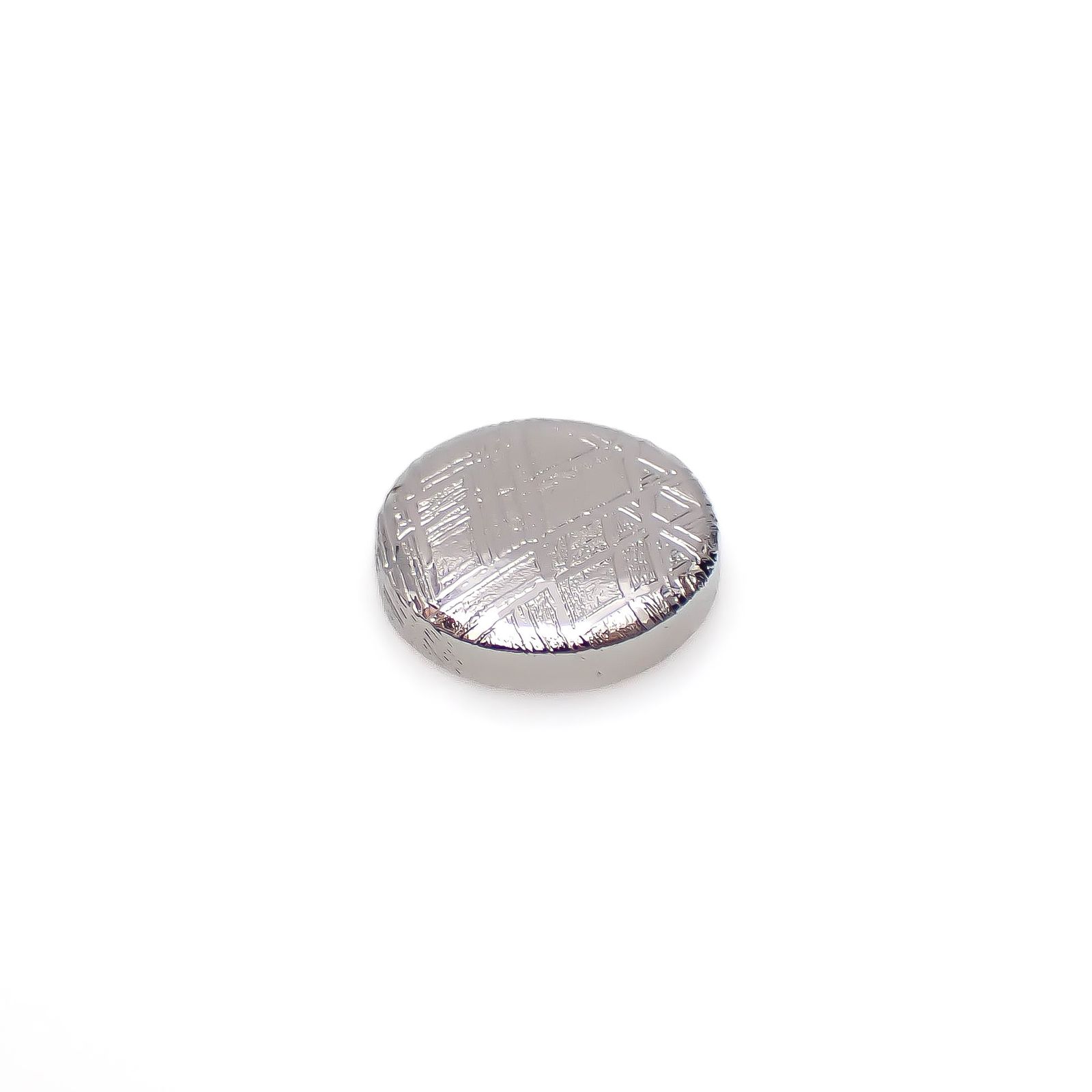 ムオニナルスタ隕石 発見地:スウェーデン 7.40ct[240125740]10.4x10.4mm前後