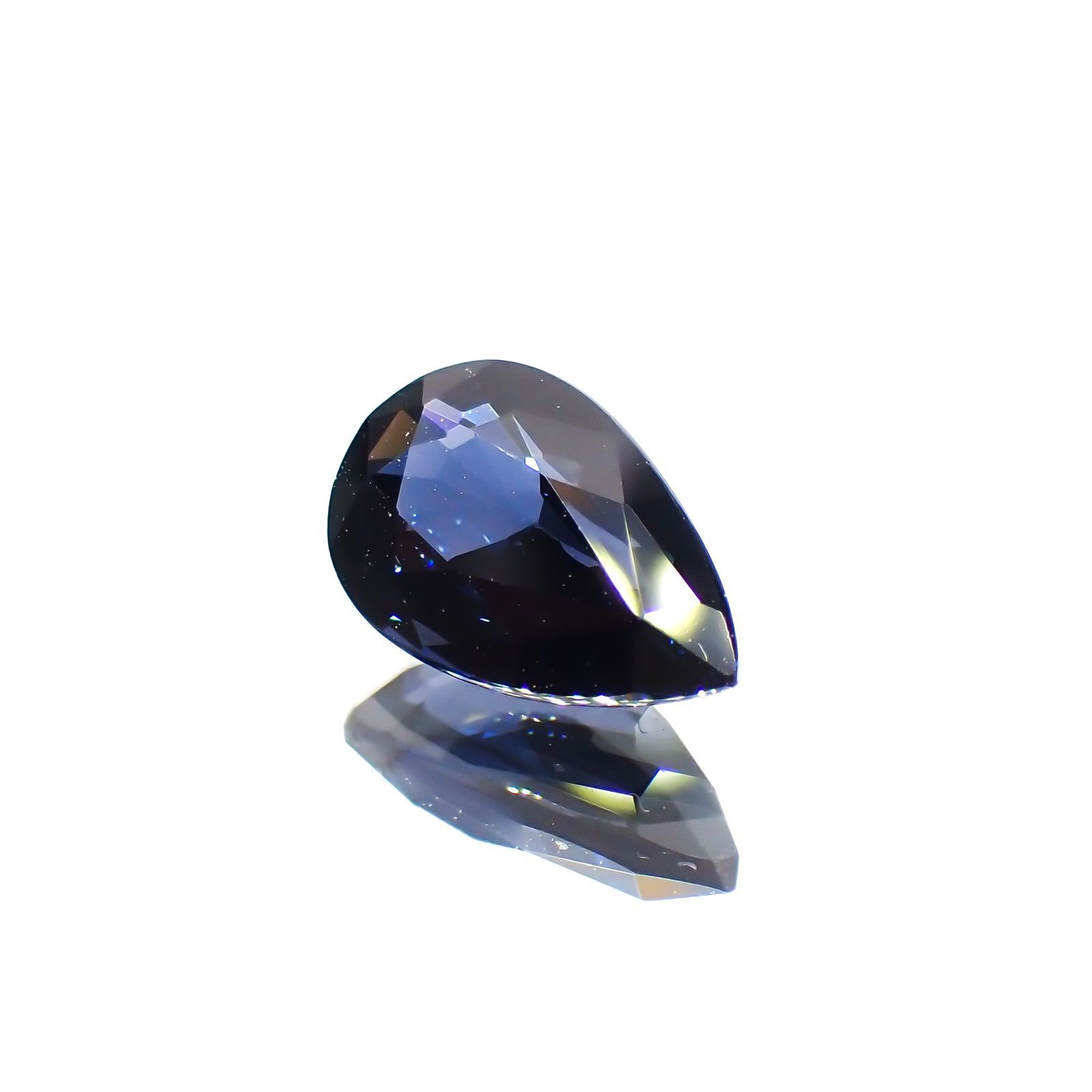 コバルトブルースピネル(宝石名ブルー・スピネル)スリランカ産 1.217ct ソ付(日独)[220113826]8.55x5.41mm前後