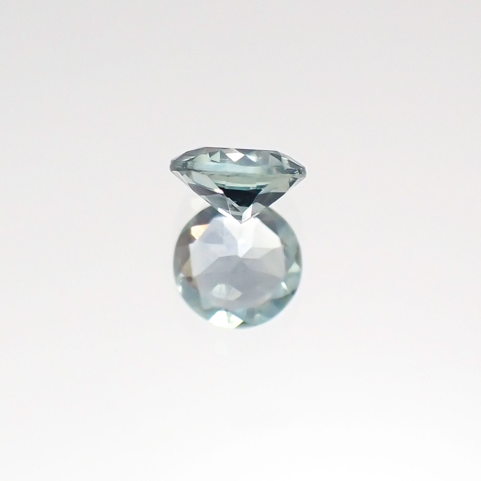 モンタナサファイア アメリカ産 ルース 0.25ct[20117011]3.8×3.8mm前後