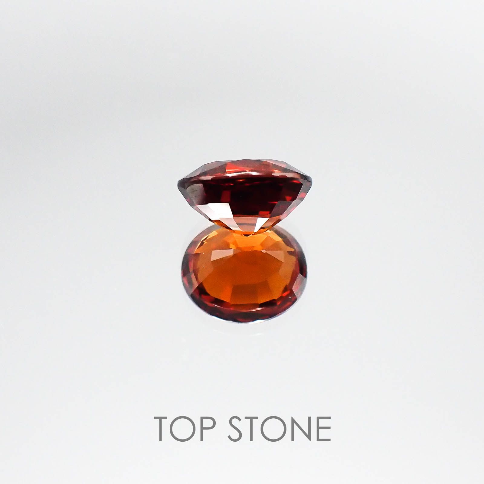 スペサルティンガーネット ナイジェリア産 ルース 2.65ct[20073720]8.4×7.3mm前後
