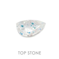 ◇フリーフォーム◇パライバクォーツ ブラジル産 ルース 1.62ct[210310269]11.4×6.2mm前後