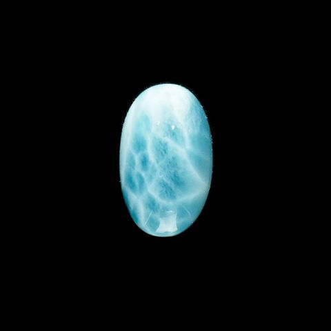ラリマー(宝石名ブルー・ペクトライト) ドミニカ共和国産 22.00ct 識別済[240212104]20.3×12.4mm前後