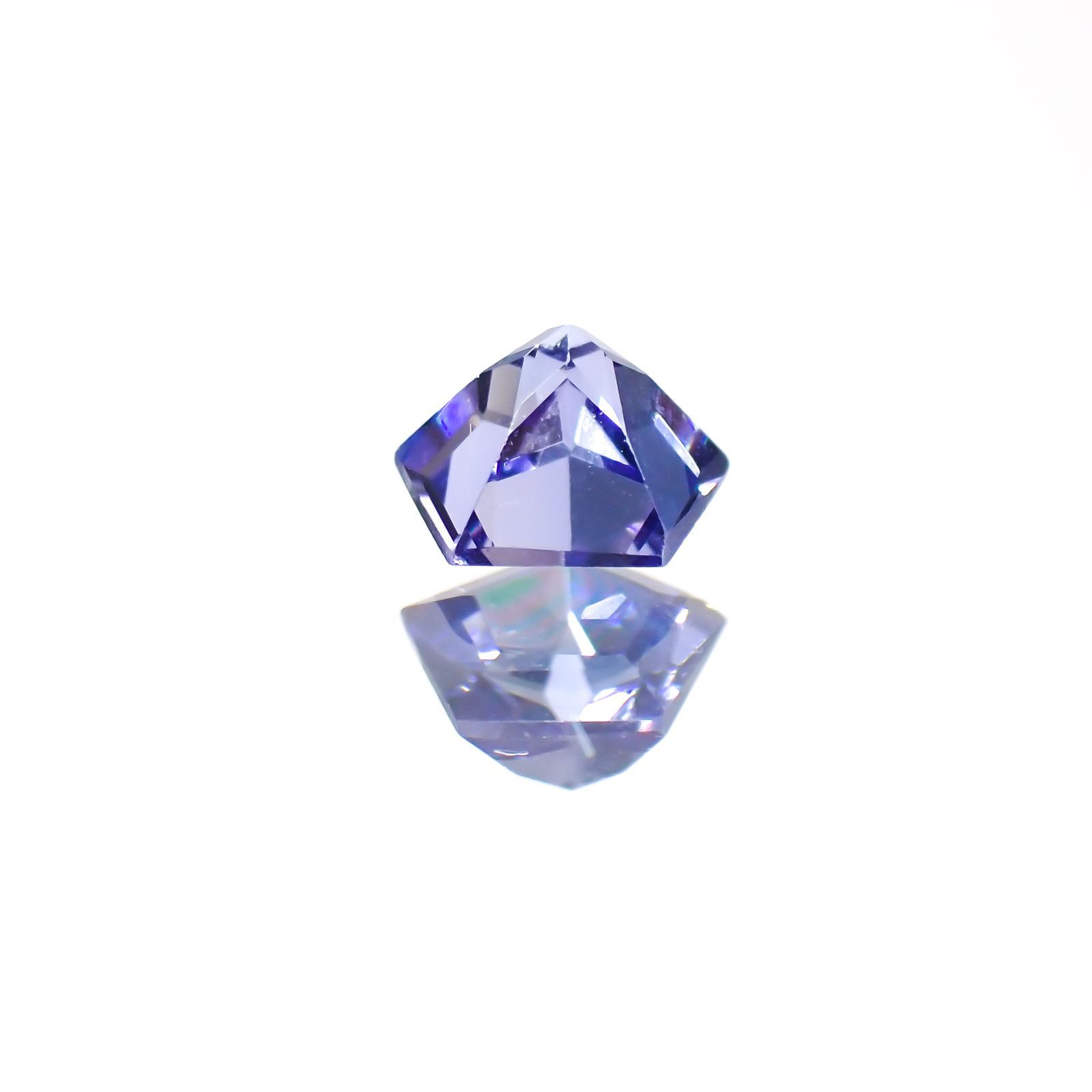 ◇ペンタゴンカット◇タンザナイト(宝石名タンザナイト)タンザニア産 0.27ct 識別済[220113850]4.1x4.3mm前後