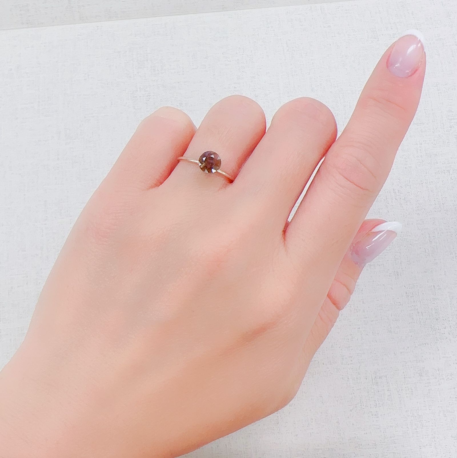 レインボーガーネット 日本・奈良県天川村産 0.99ct[230521955 レインボーガーネット 日本・奈良県天川村産 0.99ct[230521955