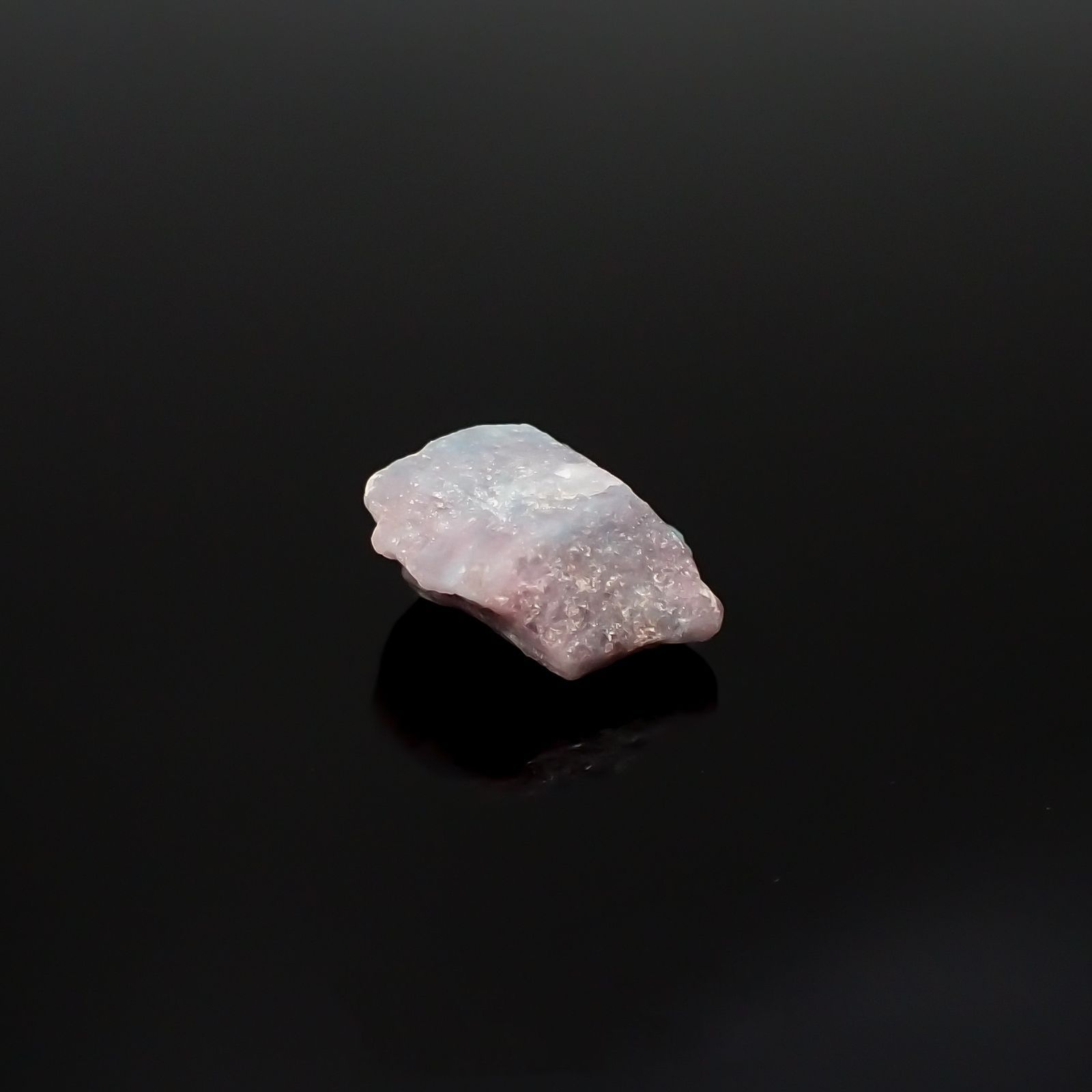 バイカラーパライバトルマリン 原石 ブラジル産 3.86ct[220516005]10.2x10.2mm前後