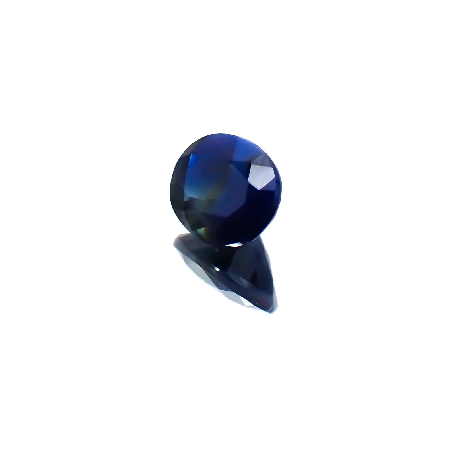 ミルキーシーンサファイア(宝石名シーン・サファイア)ケニア産 0.71ct 識別済[231124078]5.9x4.8mm前後