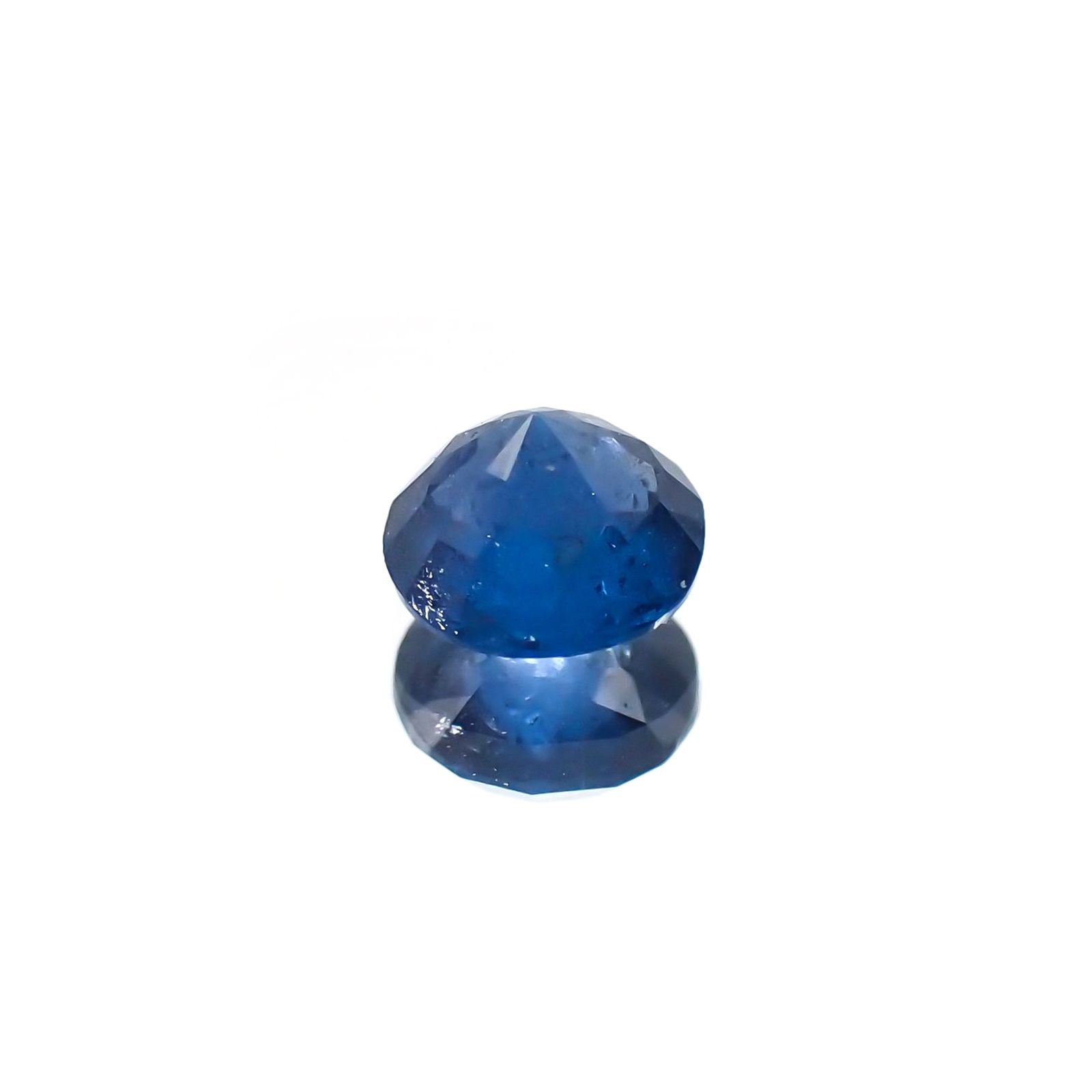 ガーナイト(宝石名 含コバルト・ガーナイト) ナイジェリア産 ソ付(彩珠) 0.391ct / 4x3.9mm前後 [260411549]