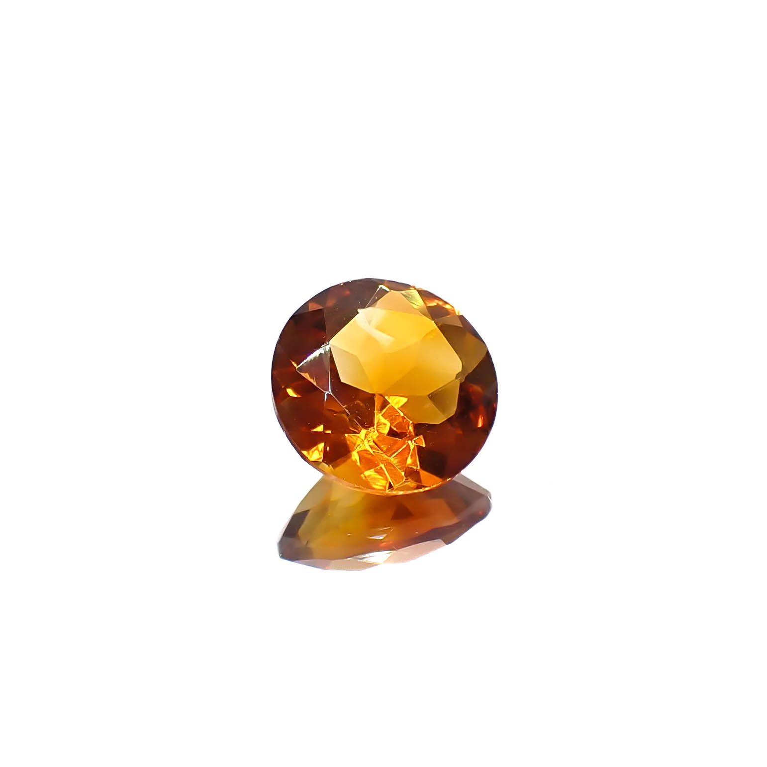 マデイラシトリン ブラジル・ミナスジェライス州産 1.44ct [250630573]8x8mm前後