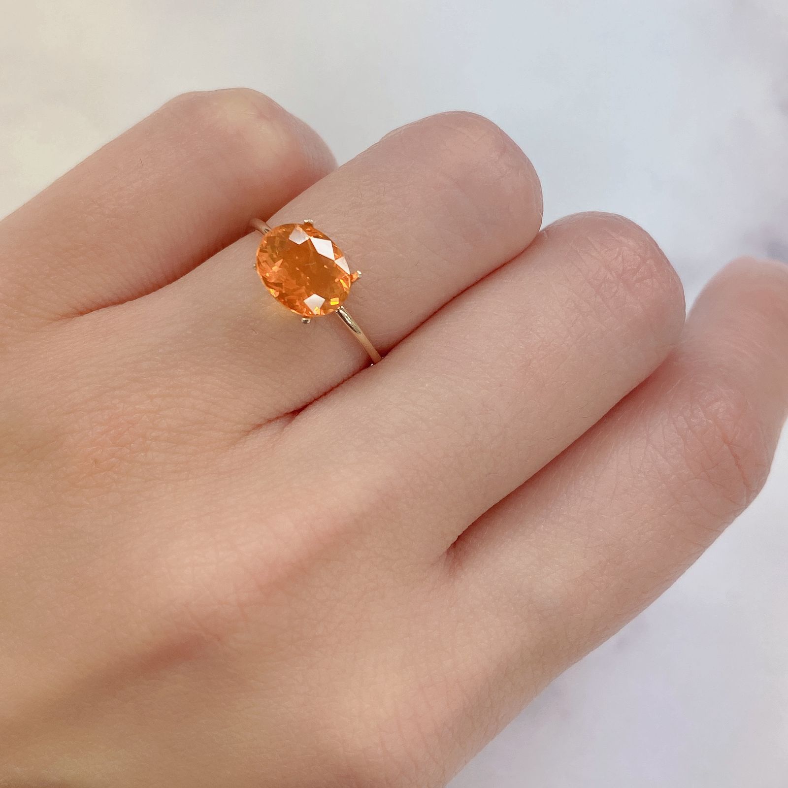 ファイヤーオパール(宝石名ファイヤー・オパール) メキシコ産 1.42ct