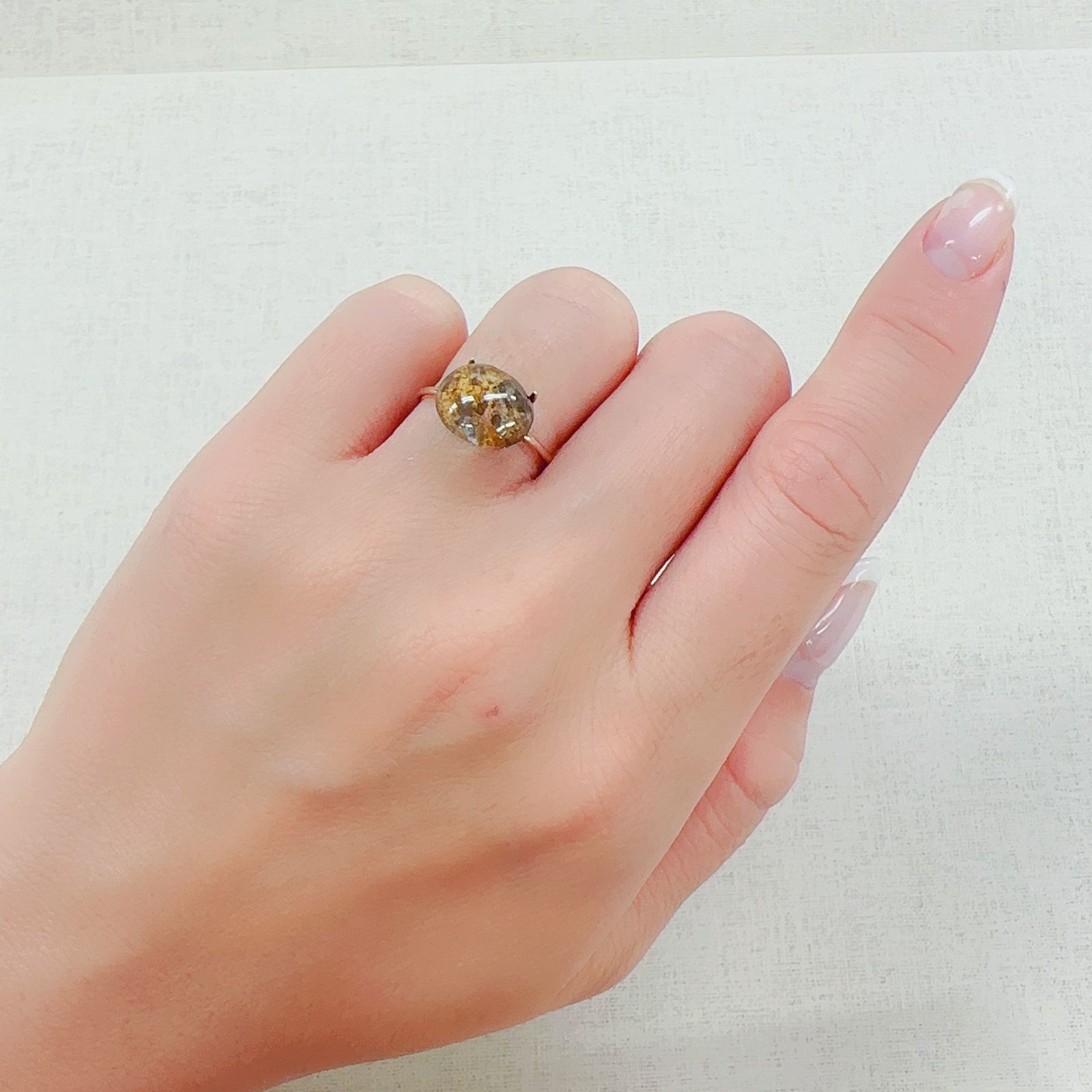 ガーデンクォーツ ブラジル/タイ産 4.65ct[230522081]11x10.1mm前後