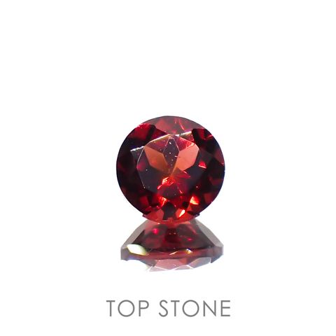 パイラルスパイトガーネット モザンビーク産 0.86ct[230119848]5.5x5.5mm前後