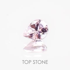 ピンクゾイサイト(宝石名ピンク・ゾイサイト) タンザニア産 0.18ct 識別済[20127882]4×3mm前後