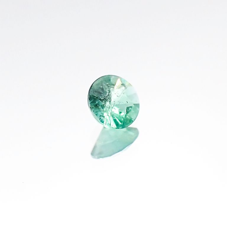 パライバトルマリン ブラジル産 ルース 0.086ct[20106292]2.8×2.8mm前後