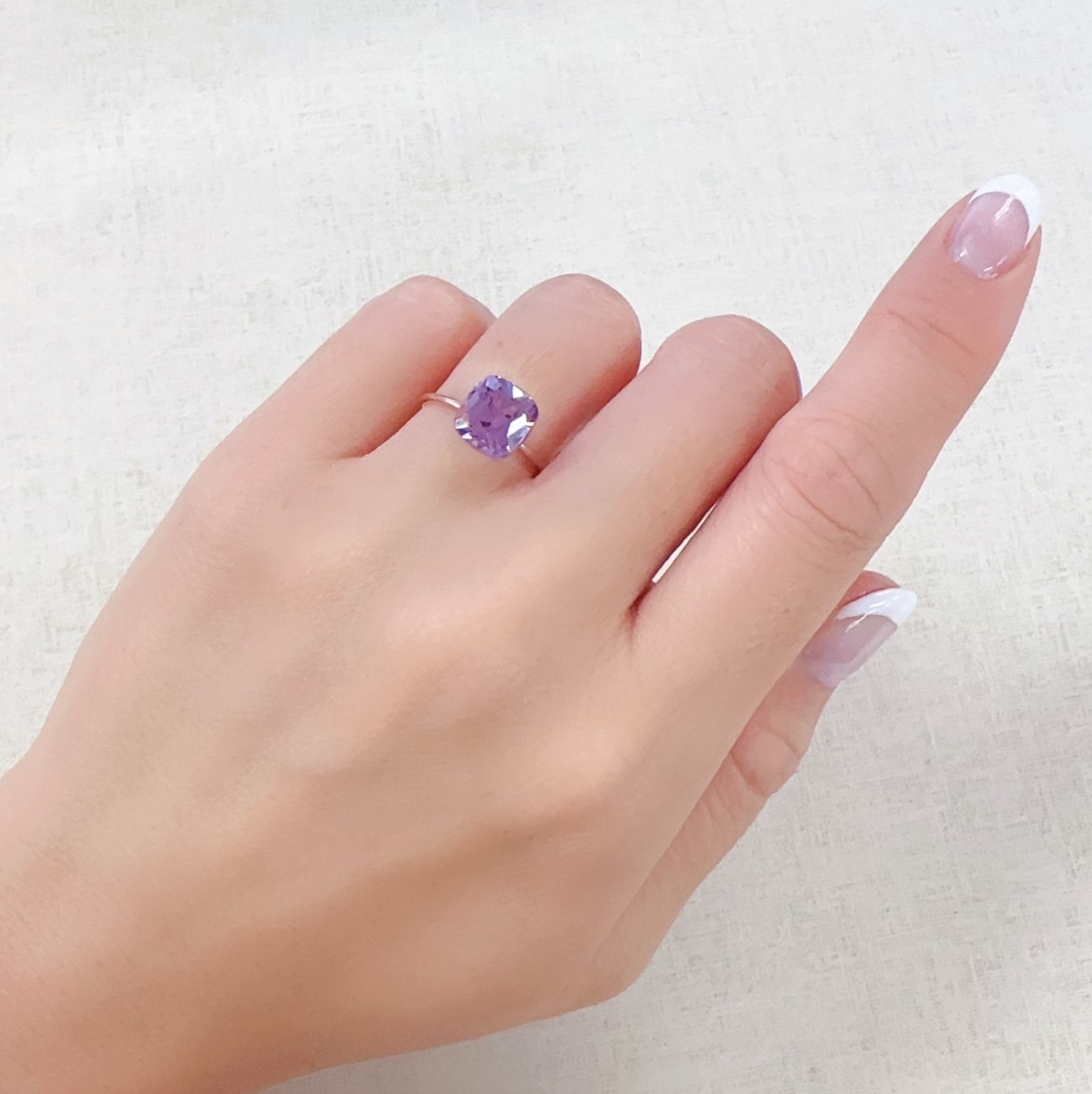 クンツァイト アフガニスタン産 3.64ct[230722930]8.5x8mm前後