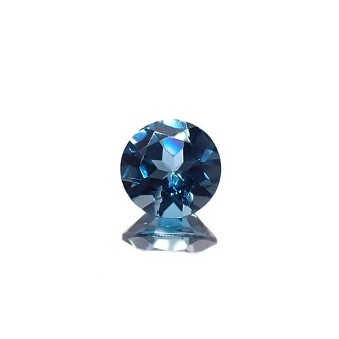 ロンドンブルートパーズ ブラジル産 0.86ct [241029256]6x6mm前後
