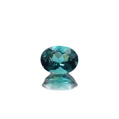 ブルーグリーントルマリン ブラジル産 0.66ct[230923529]6.2x4.7mm前後