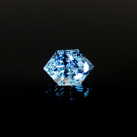 ◇カスタムカット◇オイルインクォーツ パキスタン産 0.64ct [230522096]6.6x4.7mm前後