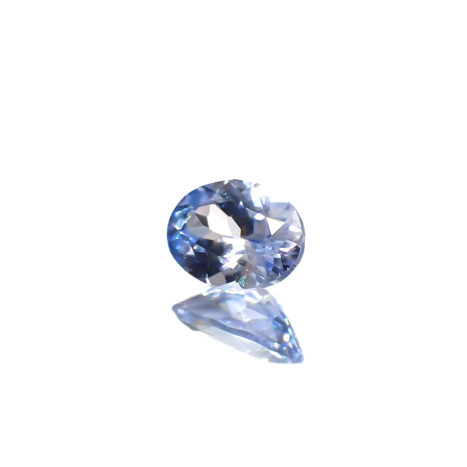 バイカラーベニトアイト アメリカ・カリフォルニア州産 0.15ct[240527396]3.9x2.9mm前後
