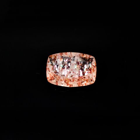 イリュージョンサンストーン(宝石名フェルドスパー) タンザニア産 3.24ct 識別済[210310198]12×8.5mm前後