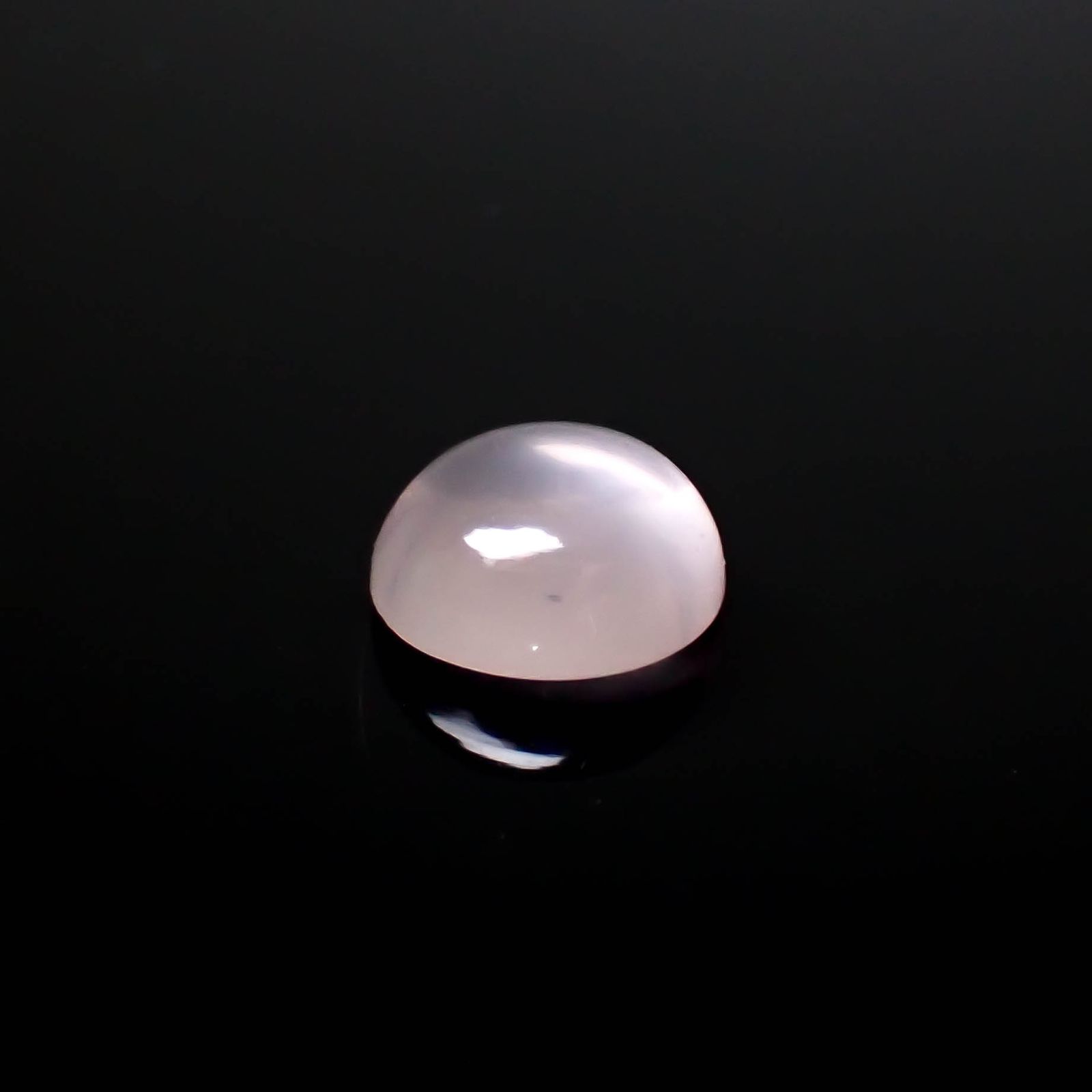 スターローズクォーツ(宝石名スター・ローズ・クォーツ)マダガスカル産 3.48ct 識別済[250330023]10x10mm前後