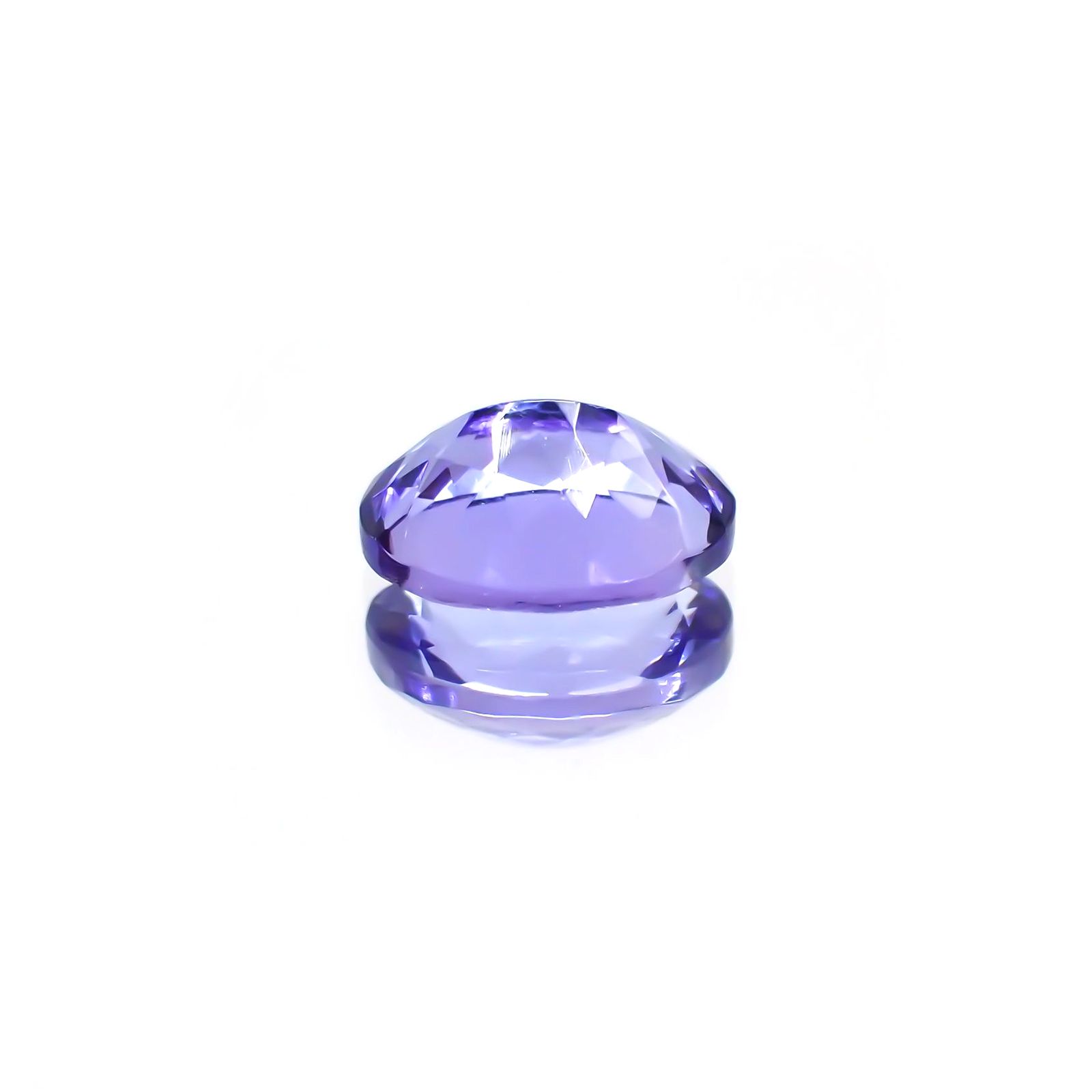 タンザナイト(宝石名タンザナイト) タンザニア産 0.87ct 識別済[210610068]6.9×5.2mm前後