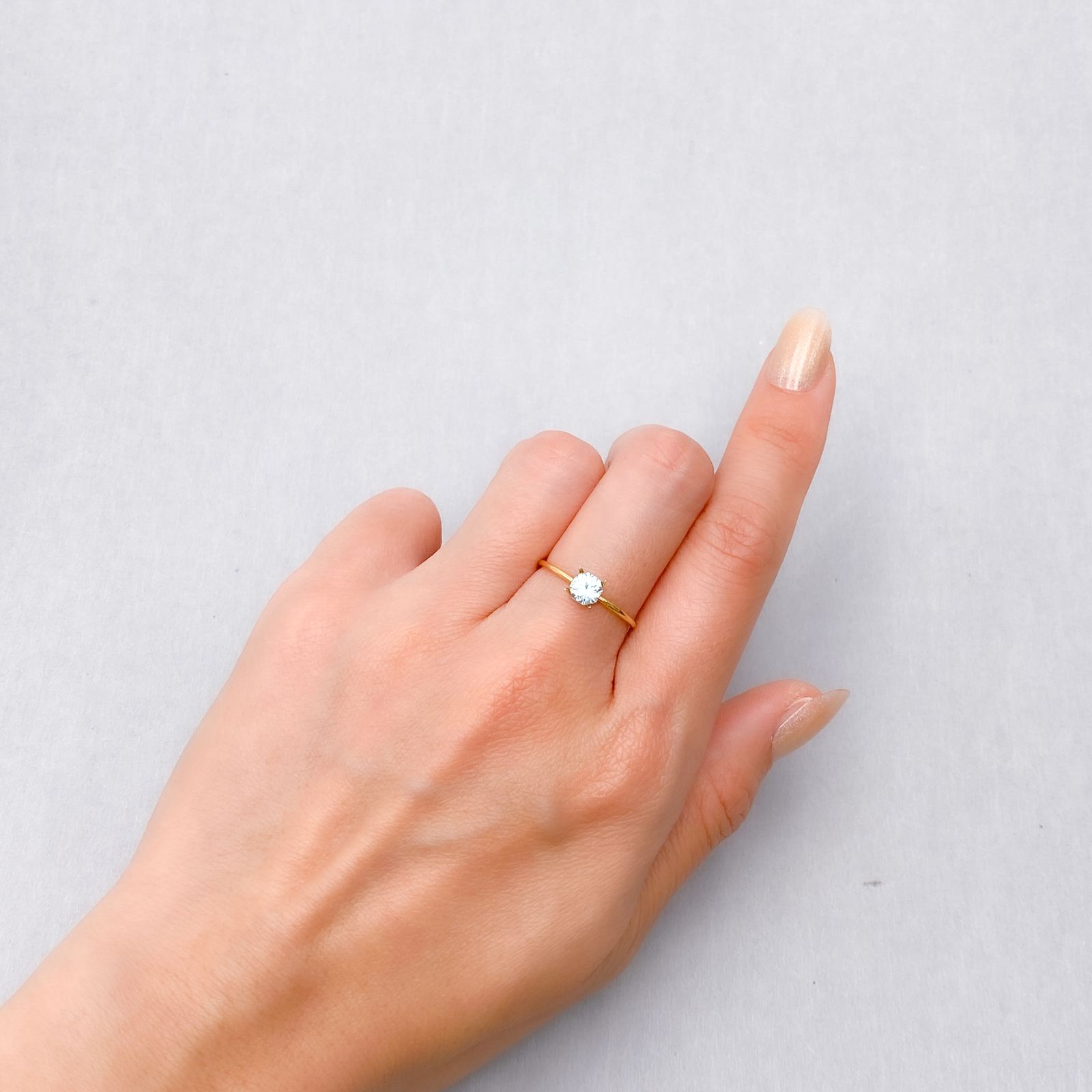 ◇オクタゴンカット◇ブルージルコン(宝石名ブルー・ジルコン)カンボジア産 0.71ct 識別済[241229625]4.8x4.7mm前後