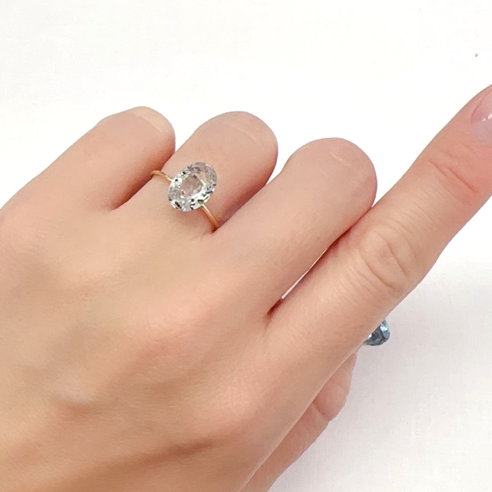 ジャガークォーツ タンザニア産 2.32ct[240427073]10.5x7.4mm前後