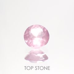 シルキーピンクスピネル タンザニア産 ルース 0.47ct[210812908]4.8×4.7mm前後