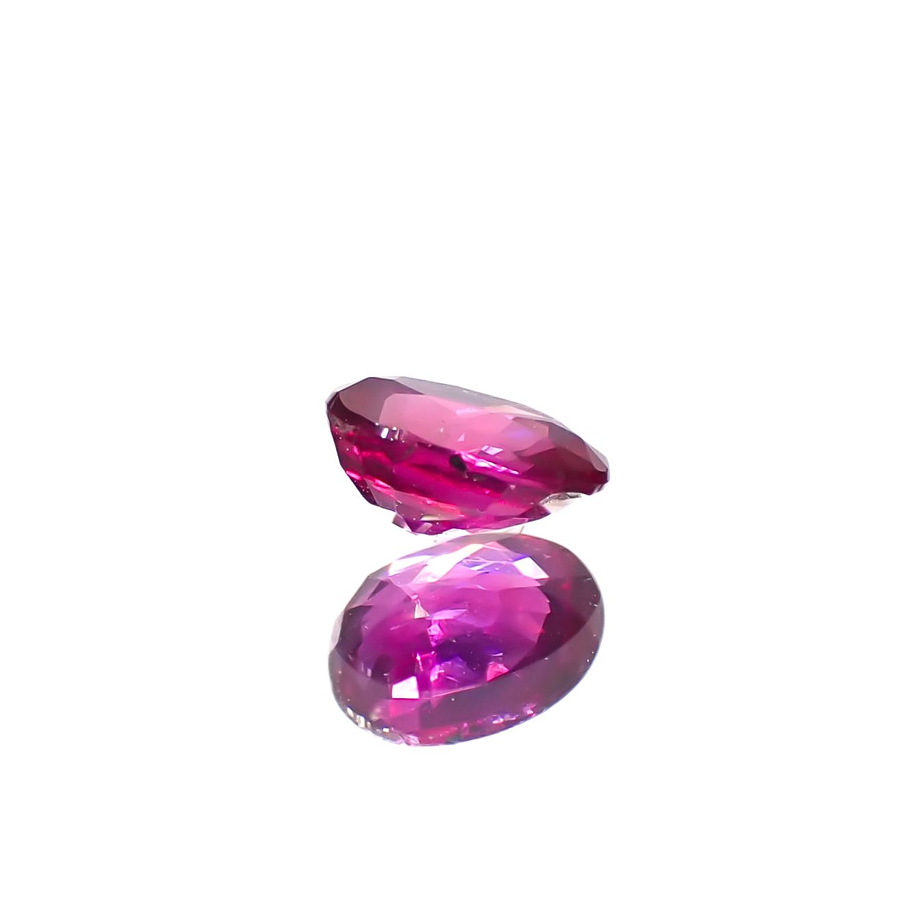 ルビー 非加熱 ビルマ産 0.28ct[240628044]4.2x3.4mm前後